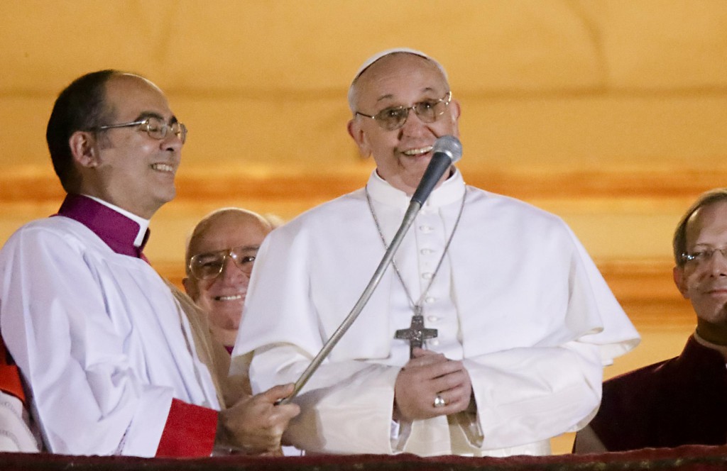 Papa Jorge Mario Bergoglio con il nome di Francesco I