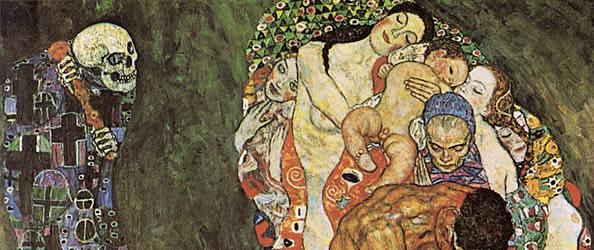 G. Klimt, “Tod und Leben”, 1908-1913. (Eros e Thanatos)